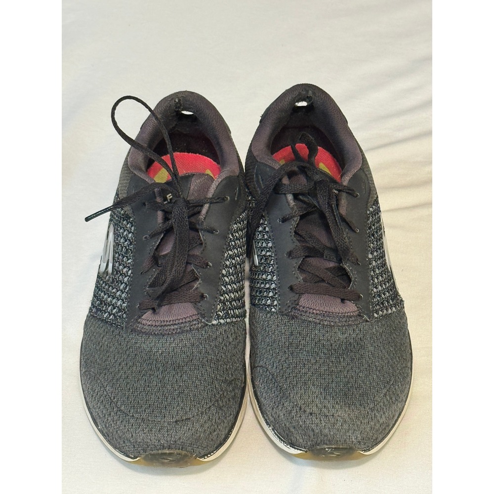 Skechers GOwalk 4 Kindle Gray Black Walking Shoes 14851 Womens Size 7